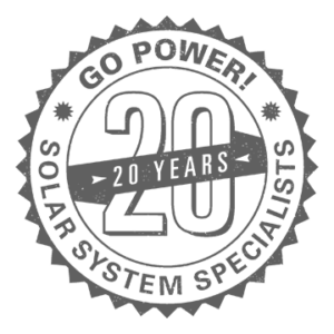 Go Power 20 years seal