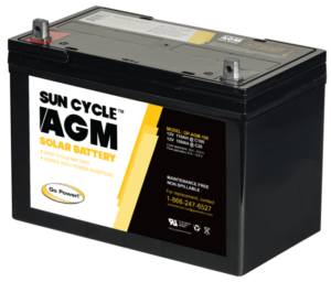100Ah AGM 12v solar battery