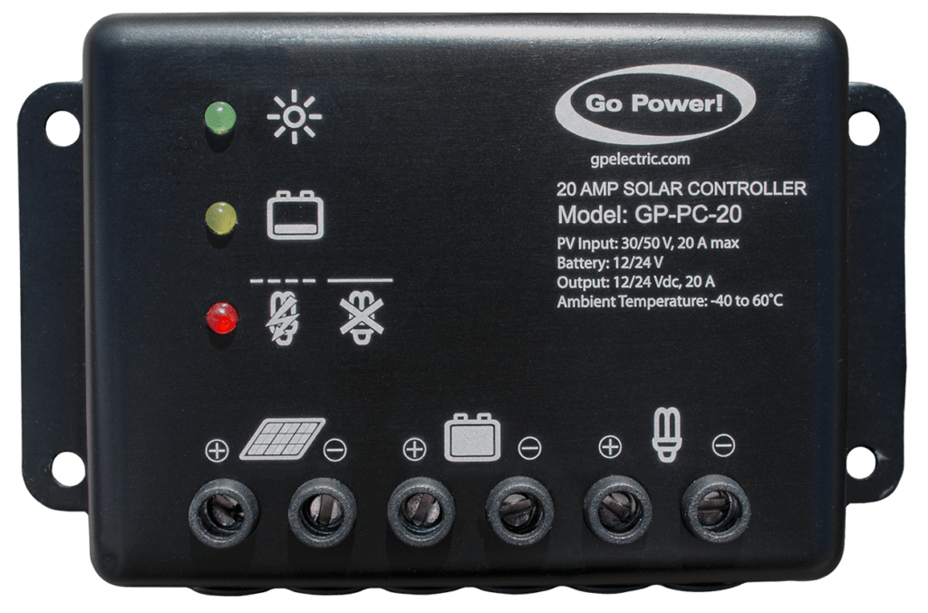 PC-20 amp solar controller