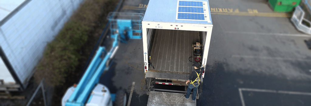 Solar fleet install - Dual Charging System